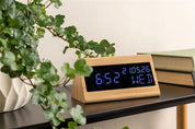 Karlsson Digital Alarm Clock | Triangle Bamboo