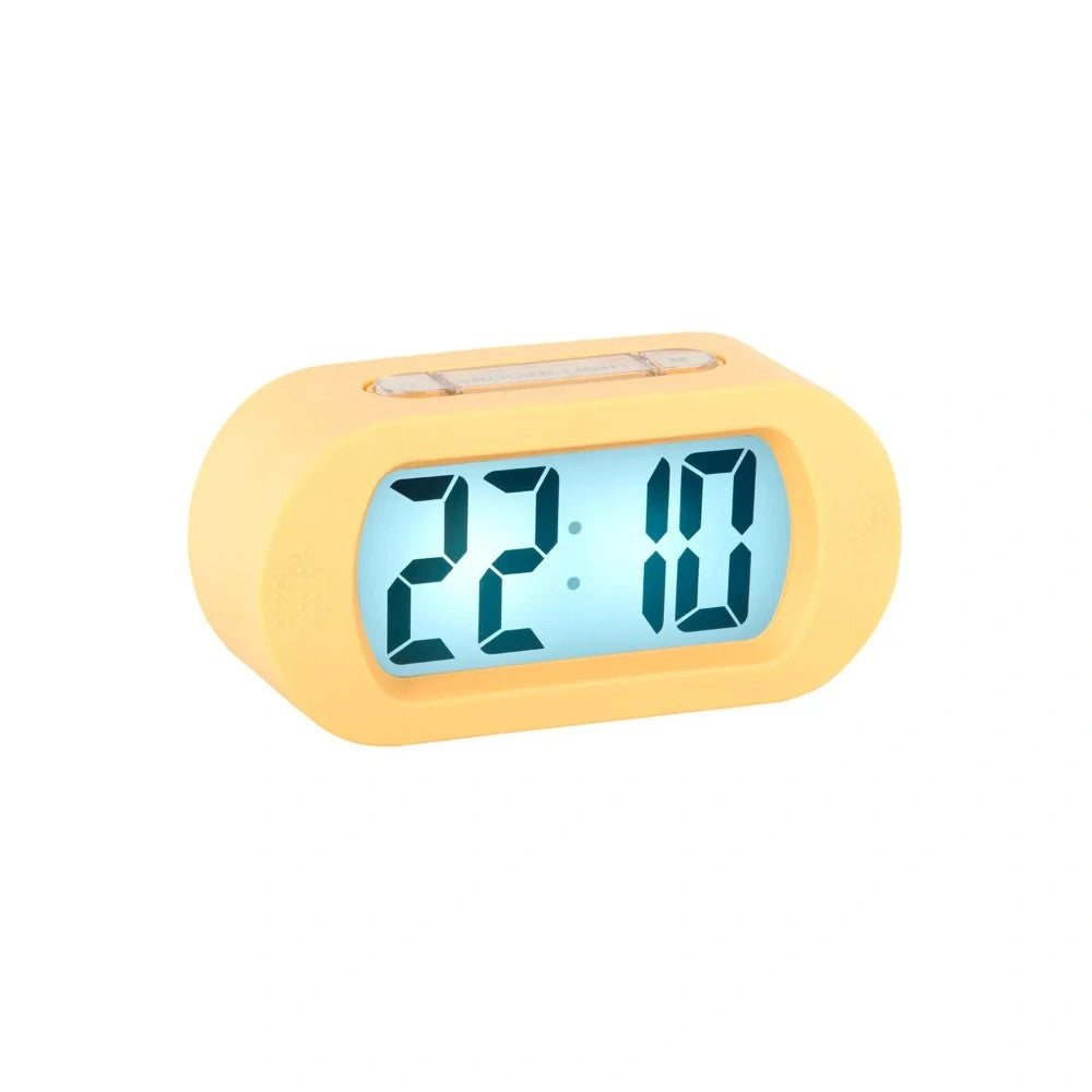 Karlsson Gummy Alarm Clock | Soft Yellow