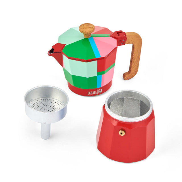 La Cafetière Venice 6 Cup Espresso Maker  Aluminium | Utopian Lines