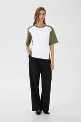 Karen By Simonsen Emerson Tee | Deep Lichen Green