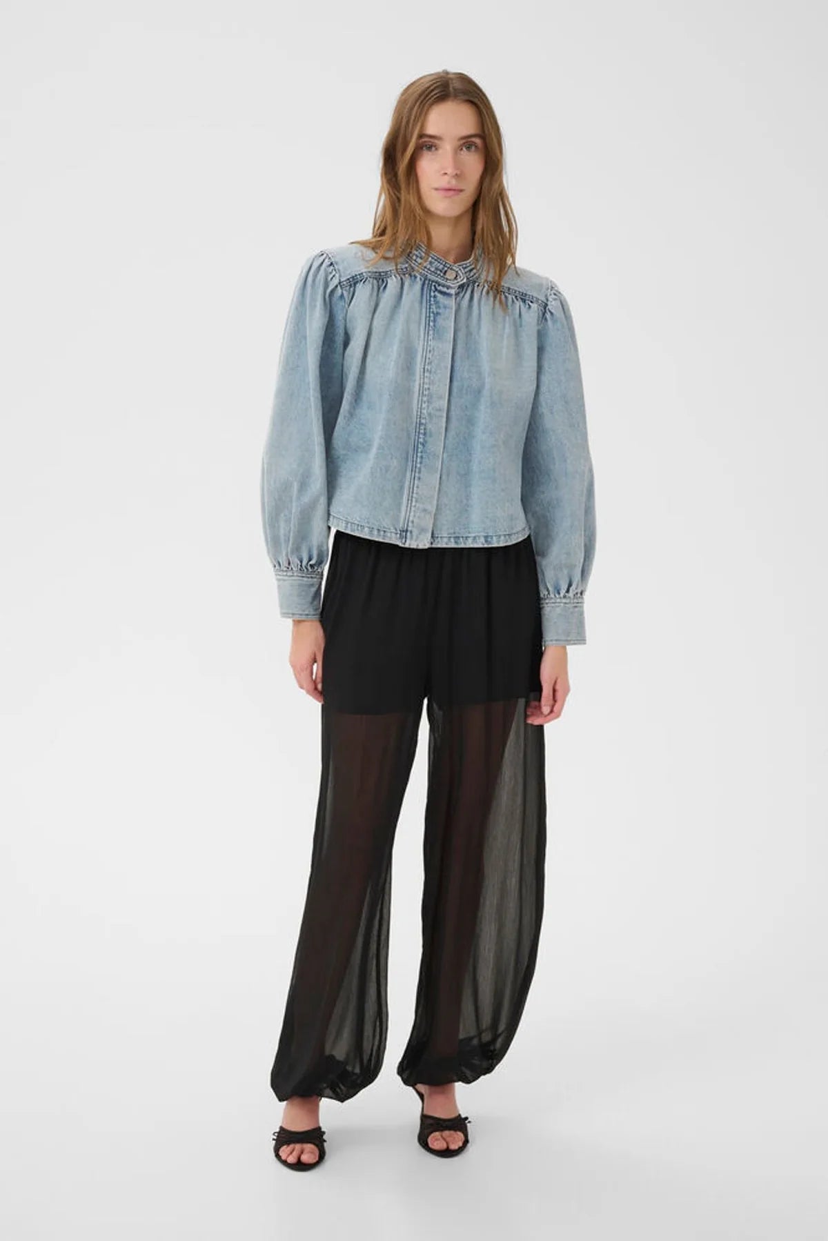 Karen By Simonsen Estelle Blouse | Vintage Blue
