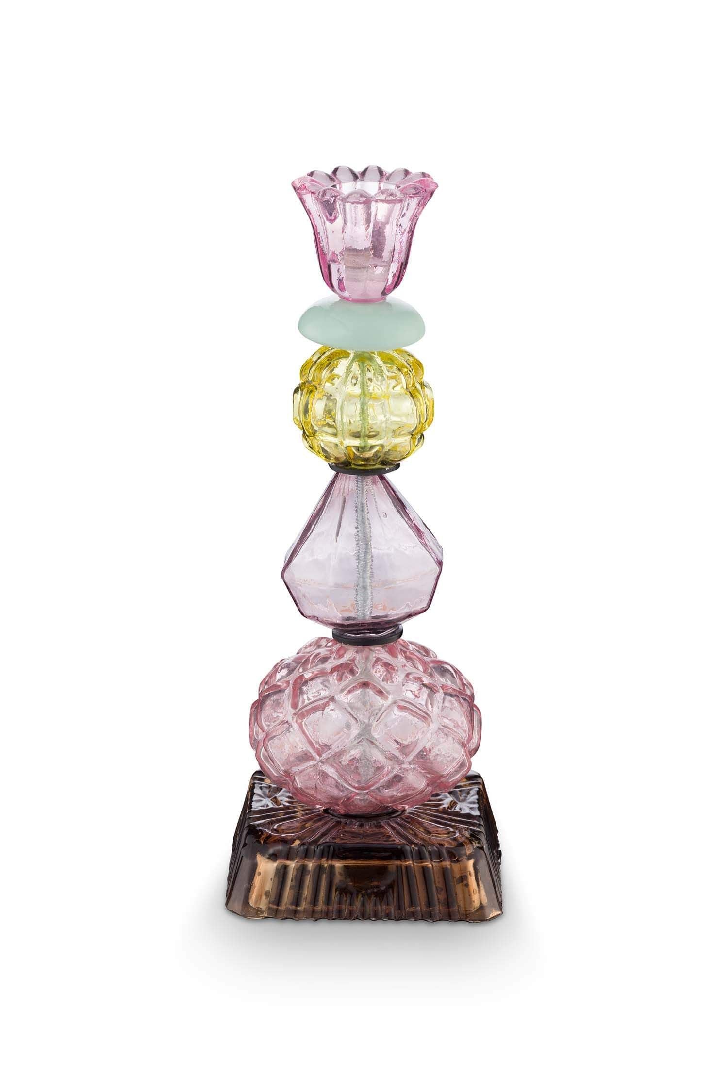 Pip Studio Candle Holder Glass Beads | Lilac 23.5cm