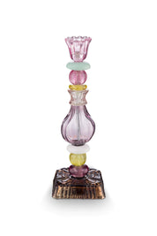 Pip Studio Candle Holder Glass Beads | Lilac 28cm