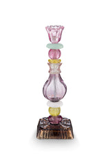 Pip Studio Candle Holder Glass Beads | Lilac 28cm
