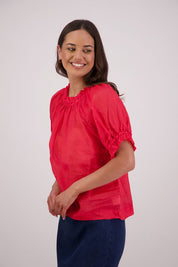 Briarwood Teddy Top | Red