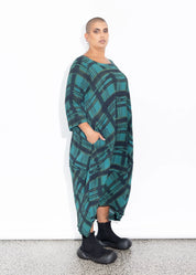 LaLA Elsey Dress | Liquorice Check