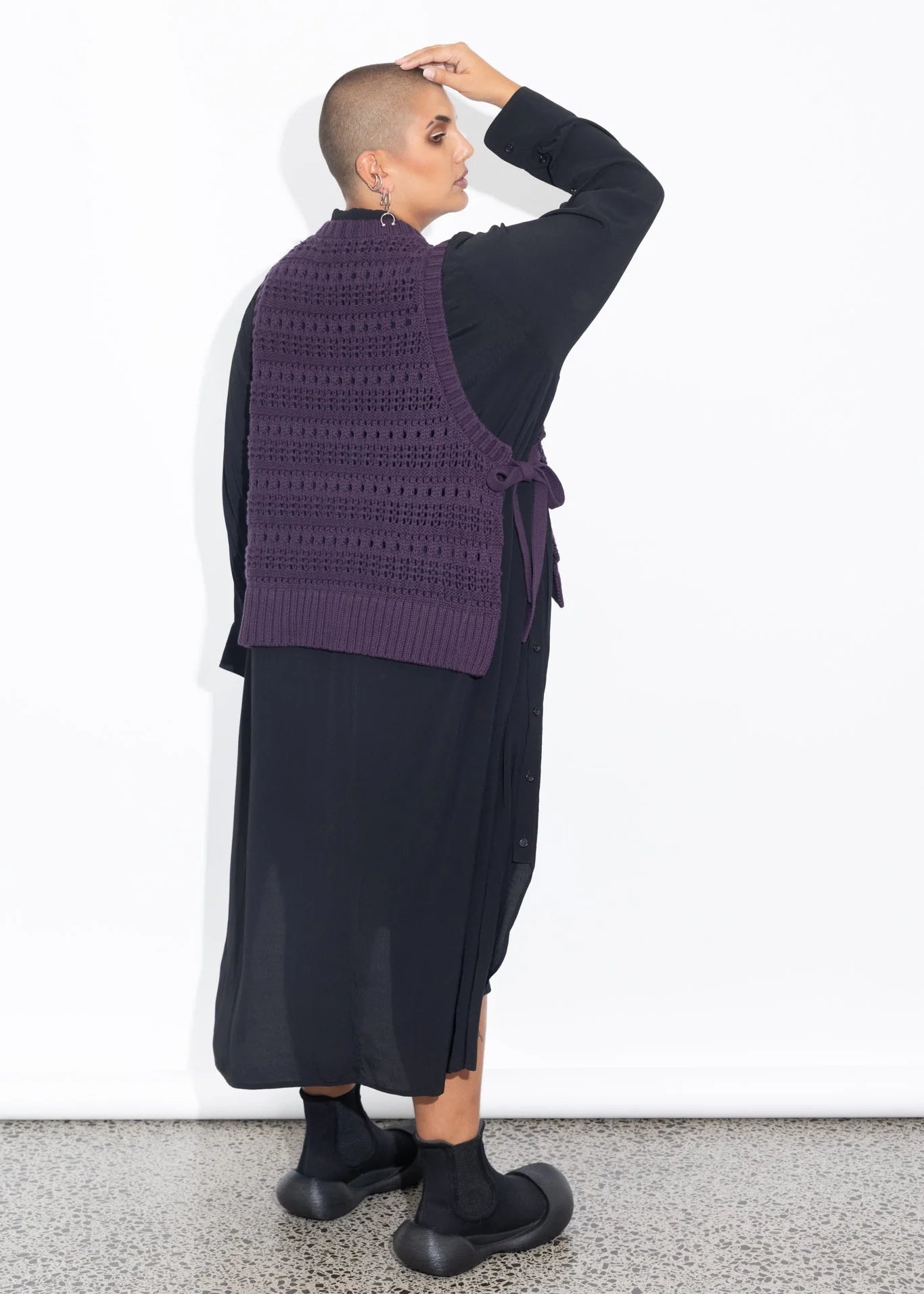 LaLA Lani Vest | Blackberry