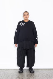 LaLA Daisy Jumper | Black