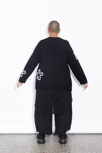 LaLA Daisy Jumper | Black