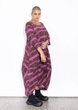 LaLA Elsey Dress | Raisin Check