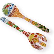 LaLa Land Italian Summer Melamine Salad Servers