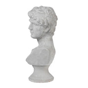 Rembrandt Ceramic Bust Male Head | Concrete Look