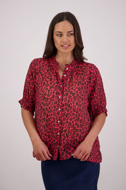 Briarwood Pearly Top | Animal Print
