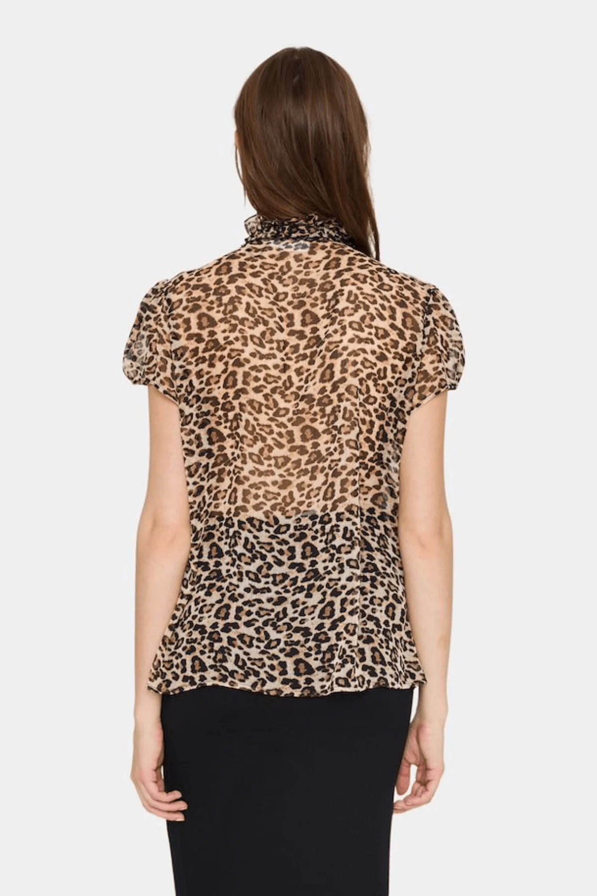 Saint Tropez Lilja Top | Leopard