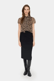 Saint Tropez Lilja Top | Leopard