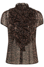 Saint Tropez Lilja Top | Chocolate Brown