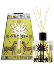 Ortigia Sicilia Decorated Diffuser | Lime di Sicilia