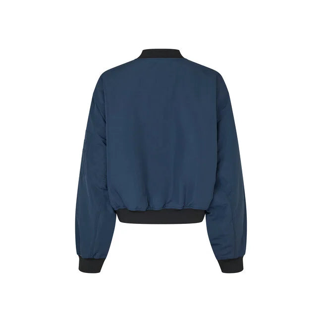 Lollys Laundry Liw Bomber Jacket | Dark Navy
