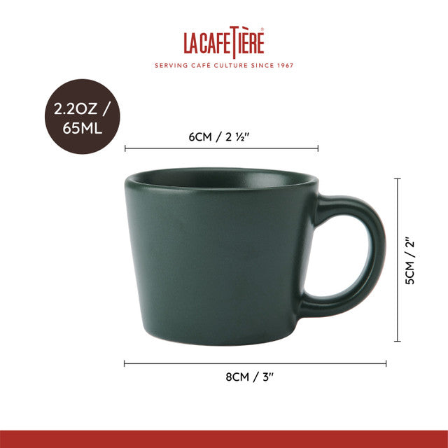 La Cafetière Espresso Cup | Green 65ml