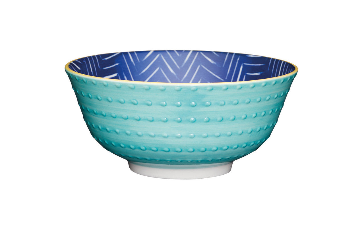 Mikasa Do it All Bowl | 15.7cm Chevron Spotty
