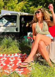 Anorak Organic Cotton Bath Towel | Lobster