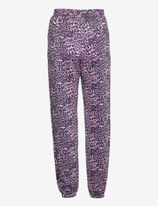 Lollys Laundry Mona Pants | Pink Leopard Print