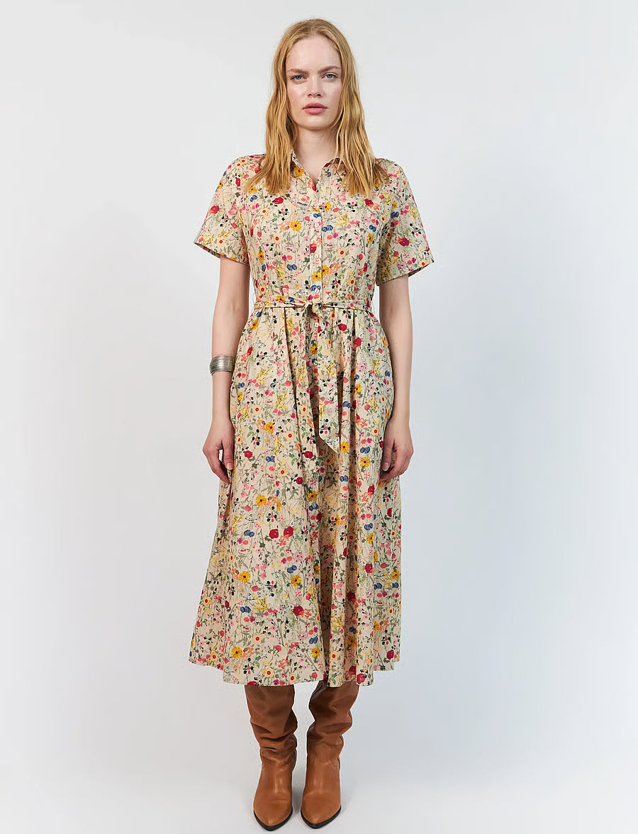 Lollys Laundry Blake Midi Dress | Flower Print