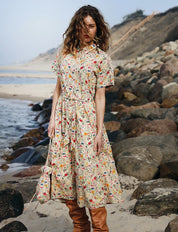 Lollys Laundry Blake Midi Dress | Flower Print