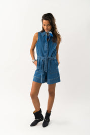 Lollys Laundry Coral Jumpsuit | Denim