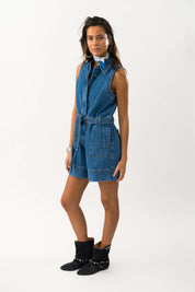 Lollys Laundry Coral Jumpsuit | Denim