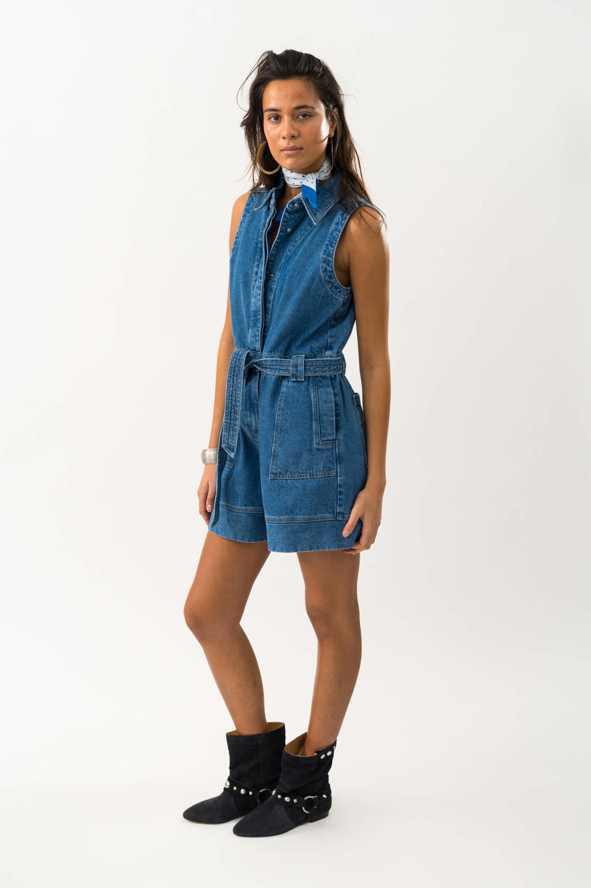 Lollys Laundry Coral Jumpsuit | Denim
