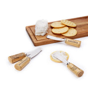 Twine Cork Handled Cheese Spreader | Set Of 4