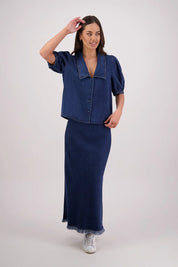 Briarwood Tashi Skirt | Denim