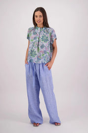 Briarwood Pia Top | Blue Floral