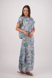 Briarwood Pia Top | Blue Floral