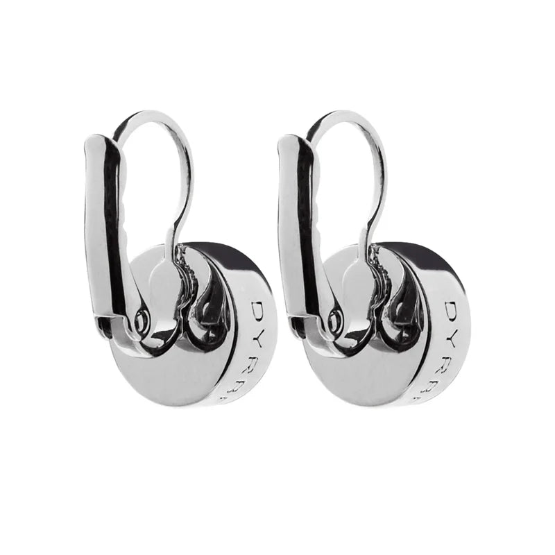 Dyrberg Kern Louie Earrings | Silver Crystal
