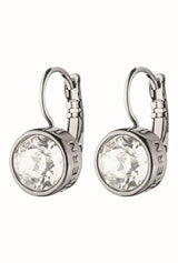 Dyrberg Kern Louie Earrings | Silver Crystal