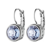 Dyrberg Kern Louie Earrings | Silver Light Blue