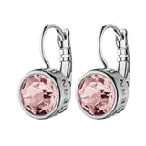 Dyrberg Kern Louie Earrings | Silver Light Rose