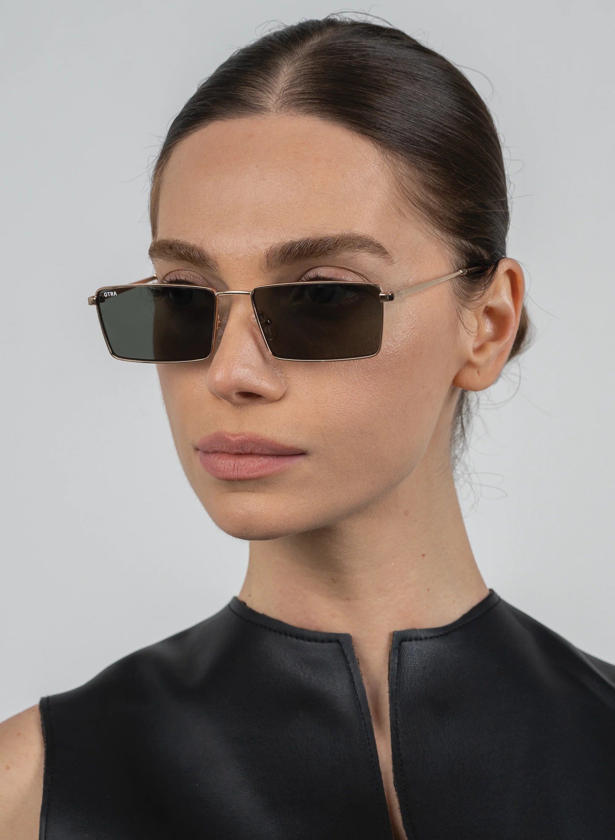 Otra Margo Sunglasses | Gold Green