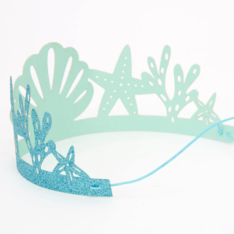 Party Crowns Mermaids | Pack of 8