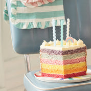 Meri Meri Pastel Wavy Candles | 16 Pack