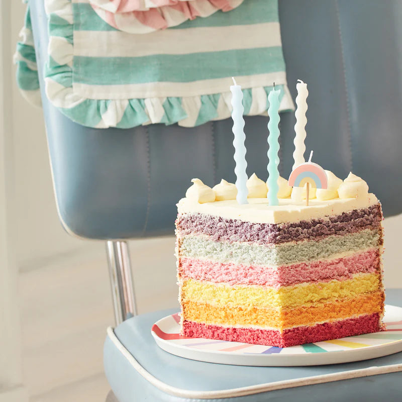 Meri Meri Pastel Wavy Candles | 16 Pack