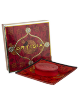 Ortigia Sicilia Glass Plate & Soap | Melograno (Pomegranate)