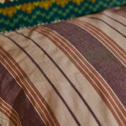 Sage X Clare Brigitte Cotton Pillowcase Set | Mahogany