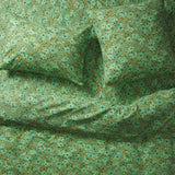 Sage X Clare Evette Cotton Quilt Cover | Olive Queen