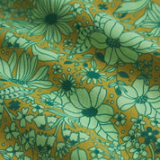 Sage X Clare Evette Cotton Quilt Cover | Olive Queen