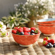 Mikasa Pasta Bowl | 15.7cm Leaf Print & Geometric