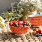Mikasa Pasta Bowl | 15.7cm Leaf Print & Geometric
