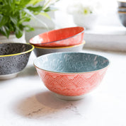 Mikasa Pasta Bowl | 15.7cm Leaf Print & Geometric